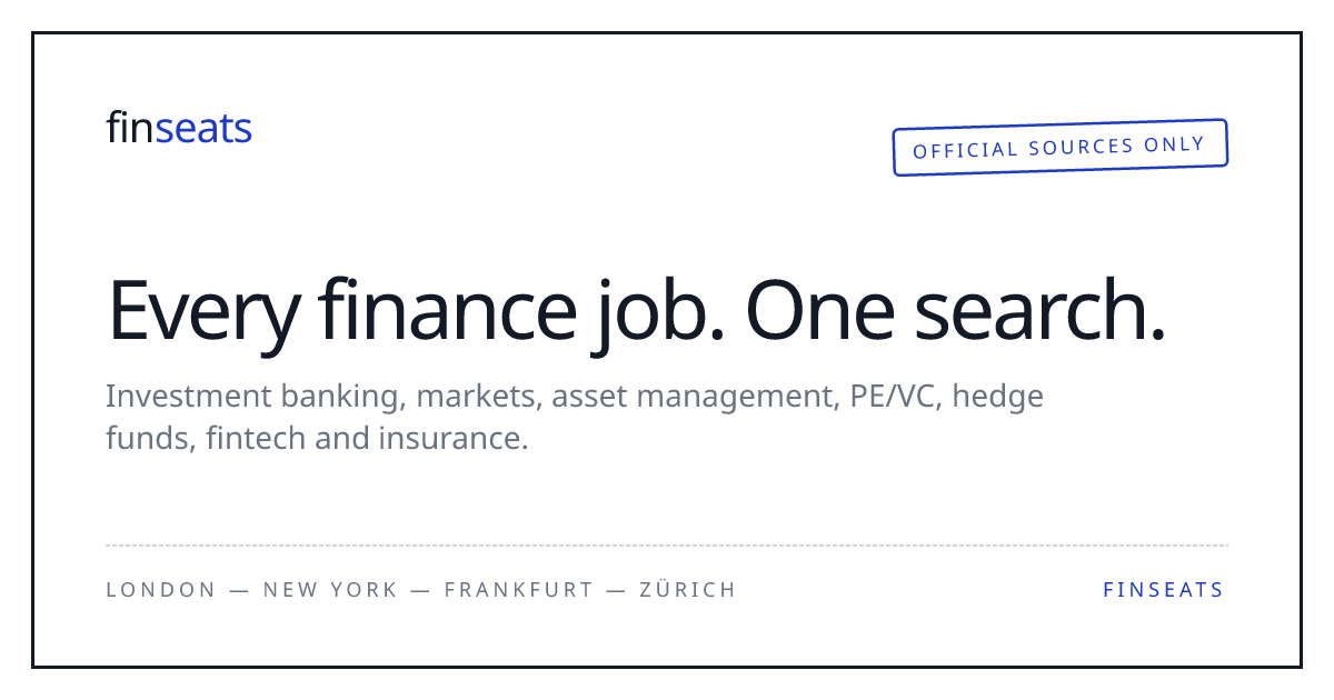 Finance jobs in Almaty | Finseats